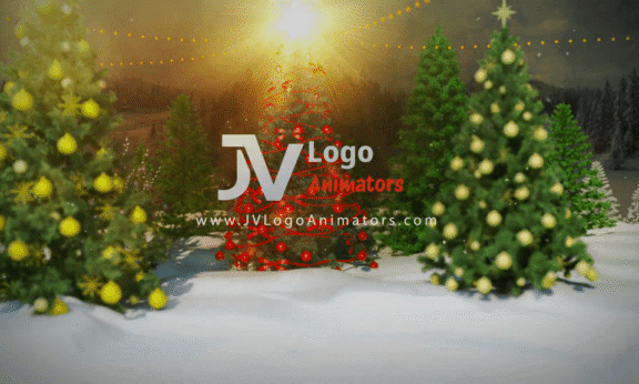 Sample 1003 - Magical Winter Wonderland Logo Animation