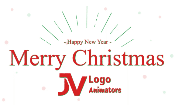 Sample 1011 - Minimalist Christmas Greeting Logo Animation