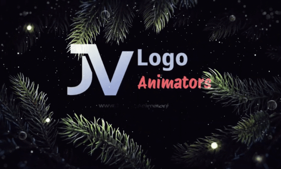 Sample 1013 - Elegant Christmas Frame Logo Animation