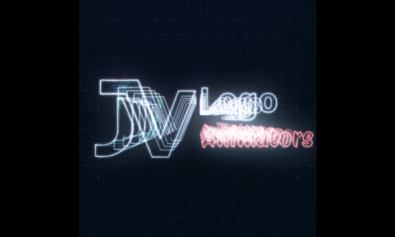 Sample 1130 - Glitch Logo Animation