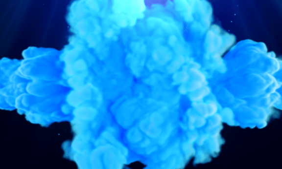 Sample 1151 - Ethereal Smoke Logo Animation