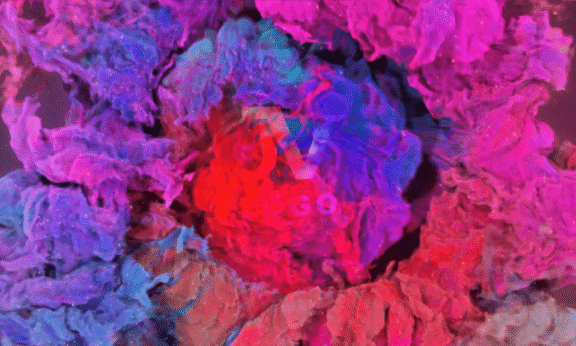 Sample 1156 - Cosmic Ink Logo Animation