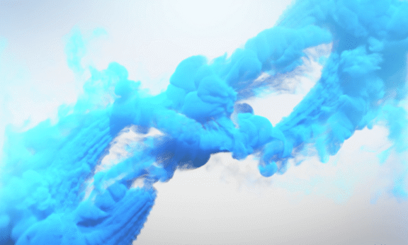 Sample 1158 - Fluid Swirl Logo Animation