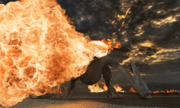 Sample 1186 - Dragon Fire Logo Animation