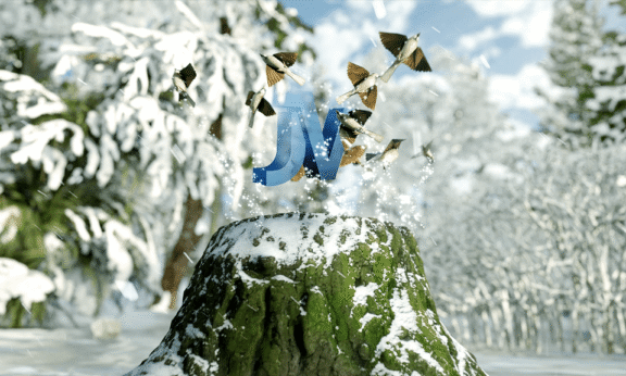 Sample 1212 - Winter Wonderland Logo Animation